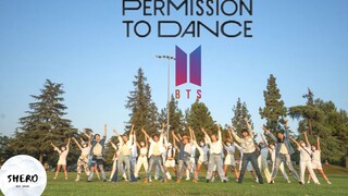 【防弹BTS】Permission To Dance全网最还原翻跳 防弹三首英文歌致敬 一定要看到结尾！