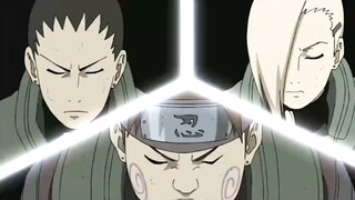 Naruto: Both humans and ghosts are showing off, only Sai is getting beaten.