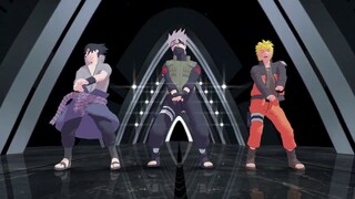 STEP【NARUTO MMD】NARUTO*KAKASHI*SASUKE