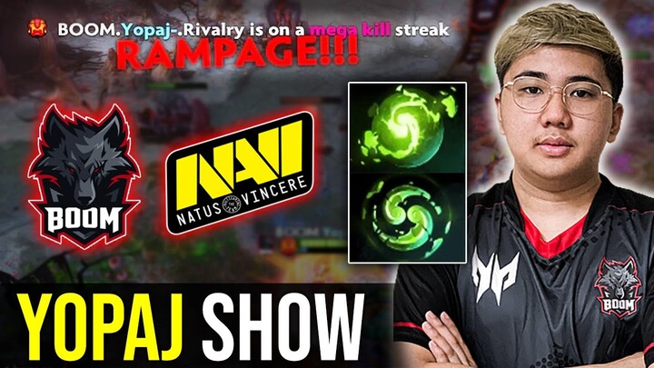 "YOPAJ is my idol SHOW" - 2x Refresher RAMPAGE! - BOOM vs NAVI (POV)