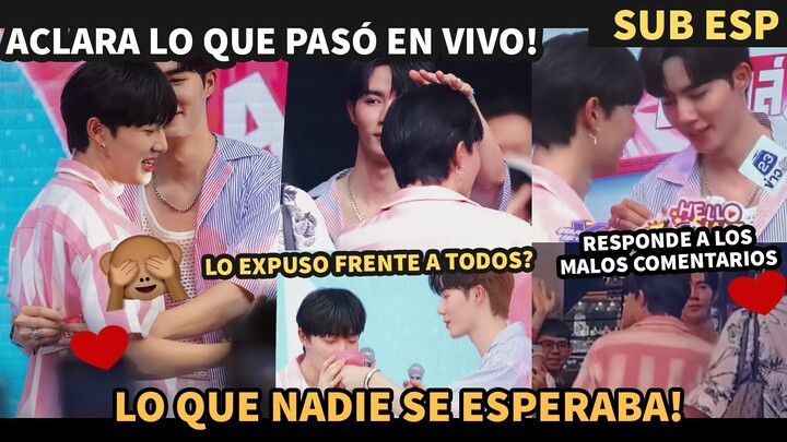 LO ACLARÓ TODO!😭💖RESPONDEN A MALOS COMENTARIOS🔥 #ZeeNuNew #Hallsน้ำแข็งไสxซีนุนิว SUB ESP #ซนซน