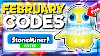 New "Stone Miner Update Working Codes (2022) in Roblox Stone Miner Simulator