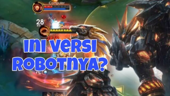 Review Skin Balmond Collector Titan " Vulcan Lionheart " Efeknya detail banget😱🫣