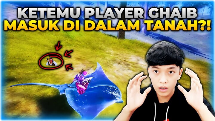 GAK NYANGKA KETEMU PLAYER GHAIB , NGERI BISA NEMBUS KE DALAM TANAH ?! - PUBG MOBILE