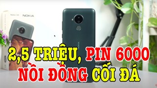 Mở hộp Nokia C30 Pin 6000, giá 2,5 TRIỆU, NỒI ĐỒNG CỐI ĐÁ