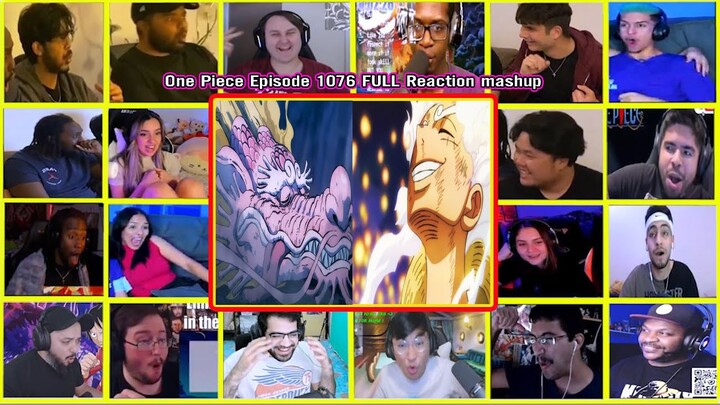 【海外の反応】One Piece Episode 1076 FULL Reaction mashup ワンピース1076リアクション-LUFFY DEFEATS KAIDO