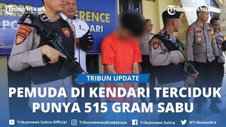 Kronologis Pemuda di Kendari Sultra Tertangkap Tangan Miliki Sabu 515 Gram di Rumah Kontrakannya