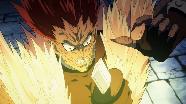 flash vs 2 ninja monster - ONE PUNCH MAN SEASON 3 - AMV