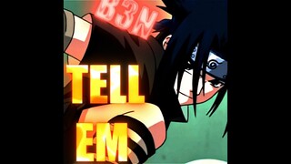Cochise - Tell Em // Naruto AMV edit #AudioEdit