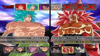 BATALLA ENTRE LAS TRANSFORMACIONES SSJ BLUE Y ROSE | DRAGON BALL Z BUDOKAI TENKAICHI 3 MODS GAMEPLAY