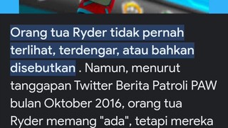 Kemana orang tuanya Ryder