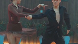 帅就完了，属于国标生的科目三表演时刻#拉丁舞#刘号迪刘铭泽一#淮南世际艺术学校#科目三舞蹈