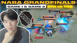 TOB vs BTK NABA Grand finals Analysis by Hoon | Mobile Legends