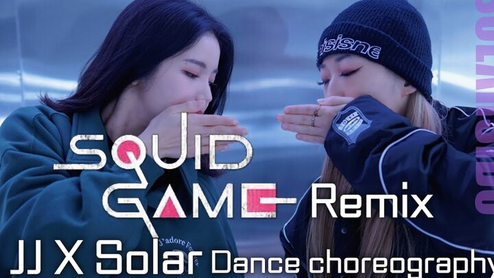 211101 Solarsido "Squid Game Remix" JJ x Solar JJ choreography