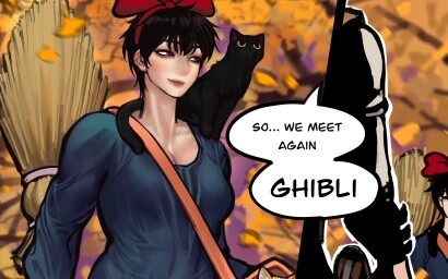 A tomboy dressed up in disguise for Halloween and met the real guy