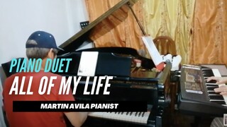All of my Life | Streisand/Hamlisch | Martin Avila Piano Cover