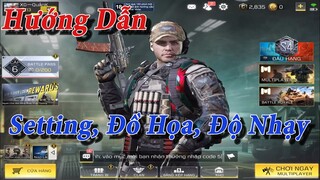 Hướng Dẫn Chi Tiết Setting, ADS, Đồ Họa Game Call of Duty Mobi Vinagame I COD Mobile