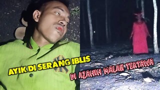 dia tau ayik gak bisa adzan