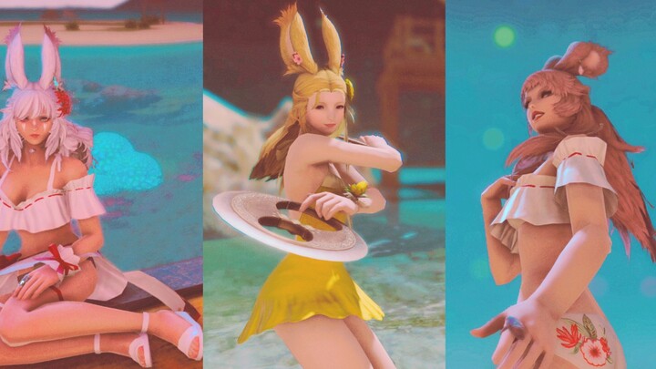 [FF14/GMV/Viela girl group? 】They can not only fight, but also capture your heart~【Stinging】