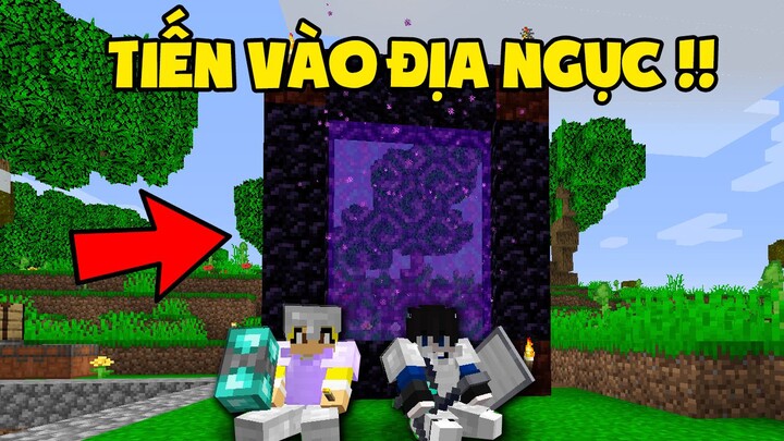 SINH TỒN TẬP 7: TIẾN VÀO ĐỊA NGỤC TRONG MINECRAFT