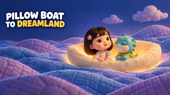 A Pillow Boat to Dreamland ⛵ Lagu Tidur Anak | Nara & Chiko