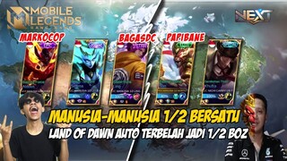 INI DIA YANG TERJADI !!! KETIKA FULL MANUSIA 1/2 BERSATU LAND OF DAWN AUTO TERBELAH JADI 1/2 BOZ