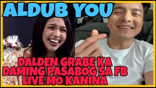ALDEN INAMIN ANG TOTOO SA FB LIVE KANINA. MAINE MAPIPILIT BA?