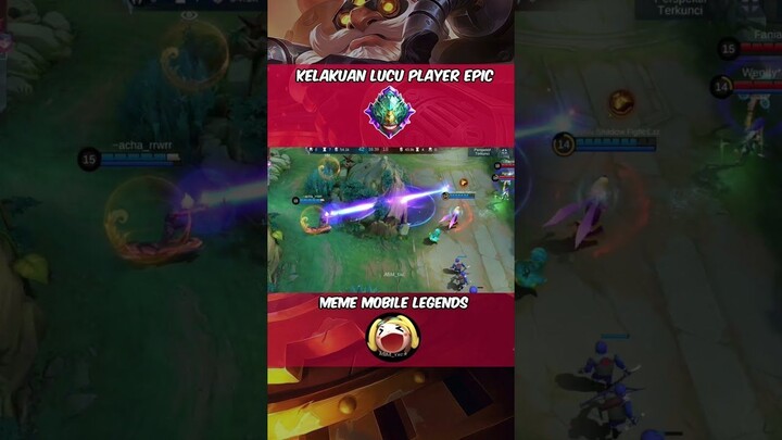 kumpulan momen lucu para Anomali rank epic #mobilelegends #absurdhumor #mlbb