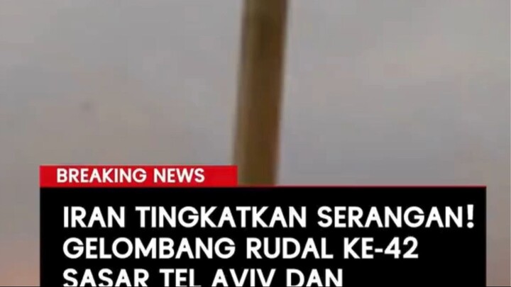 "IRGC merilis video yang diklaim sebagai gelombang ke-42 serangan rudal balistik dalam operasi “True