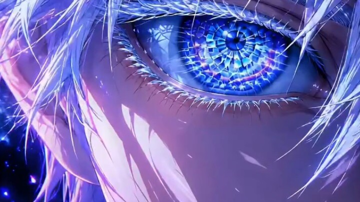 The eyes that see the infinity