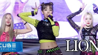 GIDLE官摄校庆LION+POP STARS+TOMBOY+MY BAG舞台！这个开麦声爽死！