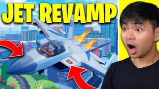 Roblox Jailbreak JET REVAMP Update is INSANE (Roblox)