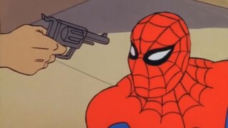 Police: Is this your escape route? Spider-Man!!!