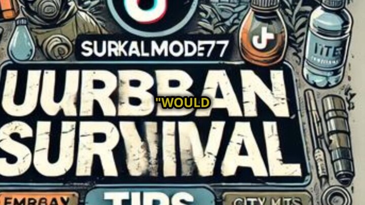 _️ Urban Survival Skills You Need to Know! ️