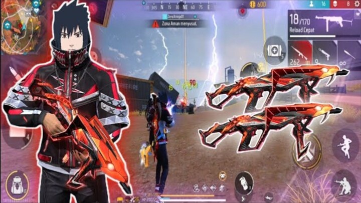 SOLO VS SQUAD PAKAI SET SASUKE HALILINTAR DI KALAHARI!