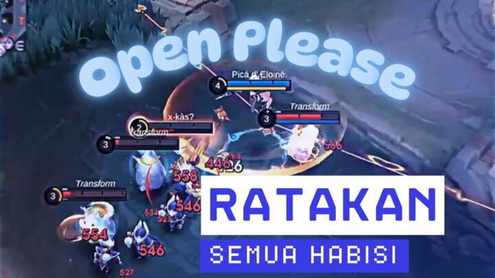 RataKan Semua Kita Habisi Dengan Satu Hero.
