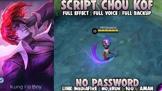 Script Skin Chou Kof Iori Yagami Full Efeect No Password Patch Terbaru | Mobile Legends