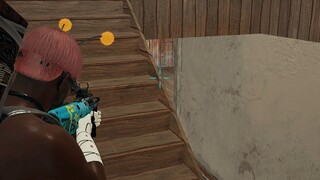 الإطار في المنتصف، والرمي على الجانبين