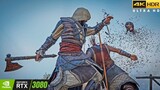 Assassin's Creed Valhalla - Edward Kenway Outfit | Brutal Combat & Stealth Kills [4K UHD 60FPS]