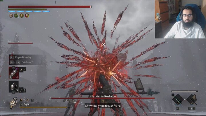 Arlecchino the Red Artist with the Rose's Memory - Lies of P: Overture