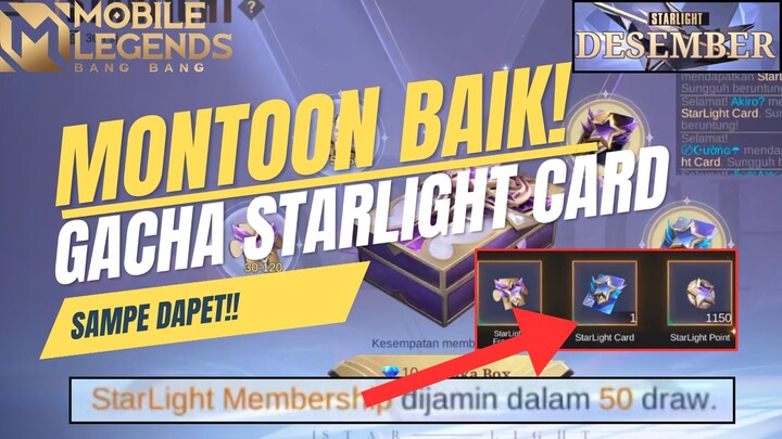 WANGI CUY❗TES DROPRATE STARLIGHT LUCKY CHEST BULAN DESEMBER!