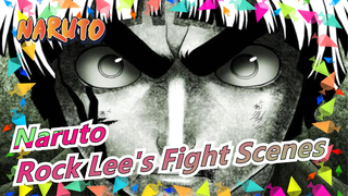 [Naruto/Mashup] Rock Lee's Epic Fight Scenes