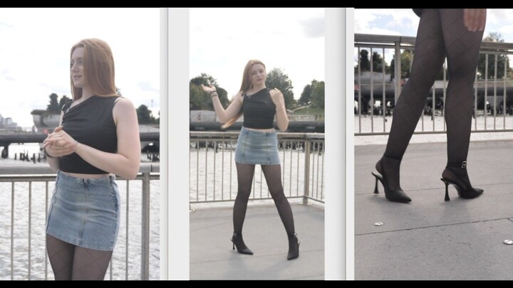 纽约试穿购物分享：紧身裤、连裤袜、热裤、牛仔迷你裙 | TRY-ON HAUL in New York : Tights, Pantyhose, Collants , denim mini skirt