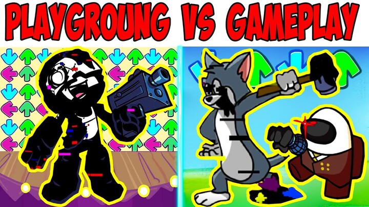 FNF Character Test | Gameplay VS Playground | Corrupted Tom | Corrupted TankMan | Impostor