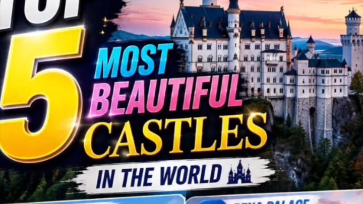5 Most Beautiful Castles in the World 🏰