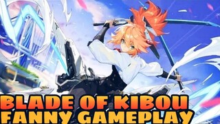 FANNY - BLADE OF KIBOU SKIN GAMEPLAY - MLBB