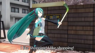 miku likes shopping