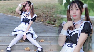 【小呓】Exclusive maid sweeping leaves online x Fall in Love ❤