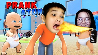 KETIKA ATUN MENJAGA ANAK SYATON YANG UNYU WAYAU WAYAU feat @BANGJBLOX | Who's Your Daddy