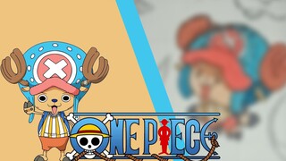menggambar doctor Chopper versi chibi ||Drawing kru topi jerami versi chibi|| PT.4